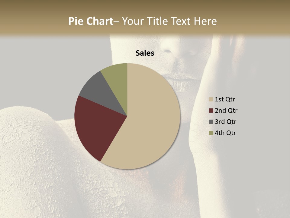 Hairstyle Girl Body PowerPoint Template