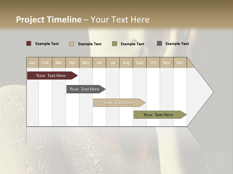 Hairstyle Girl Body PowerPoint Template