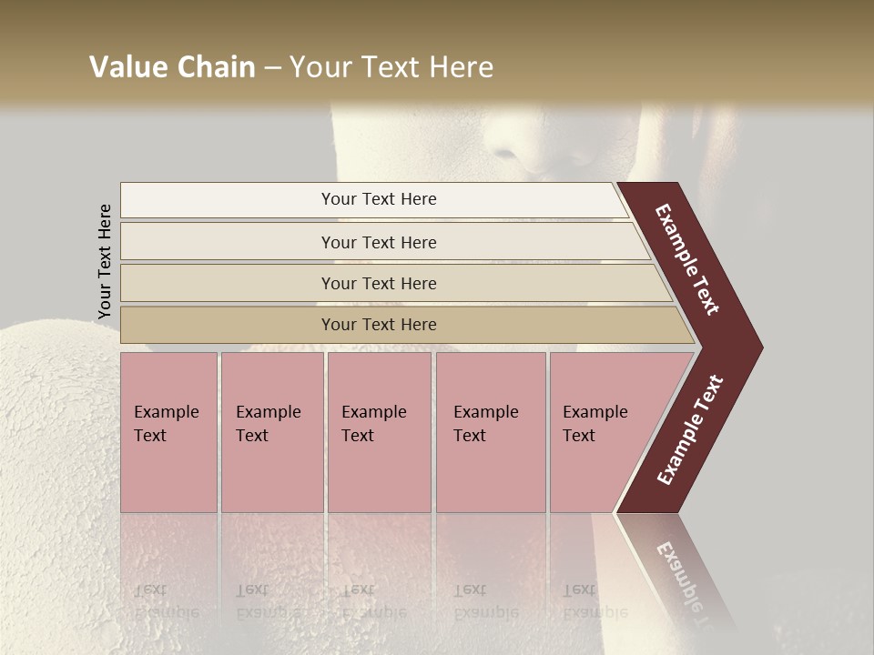 Hairstyle Girl Body PowerPoint Template