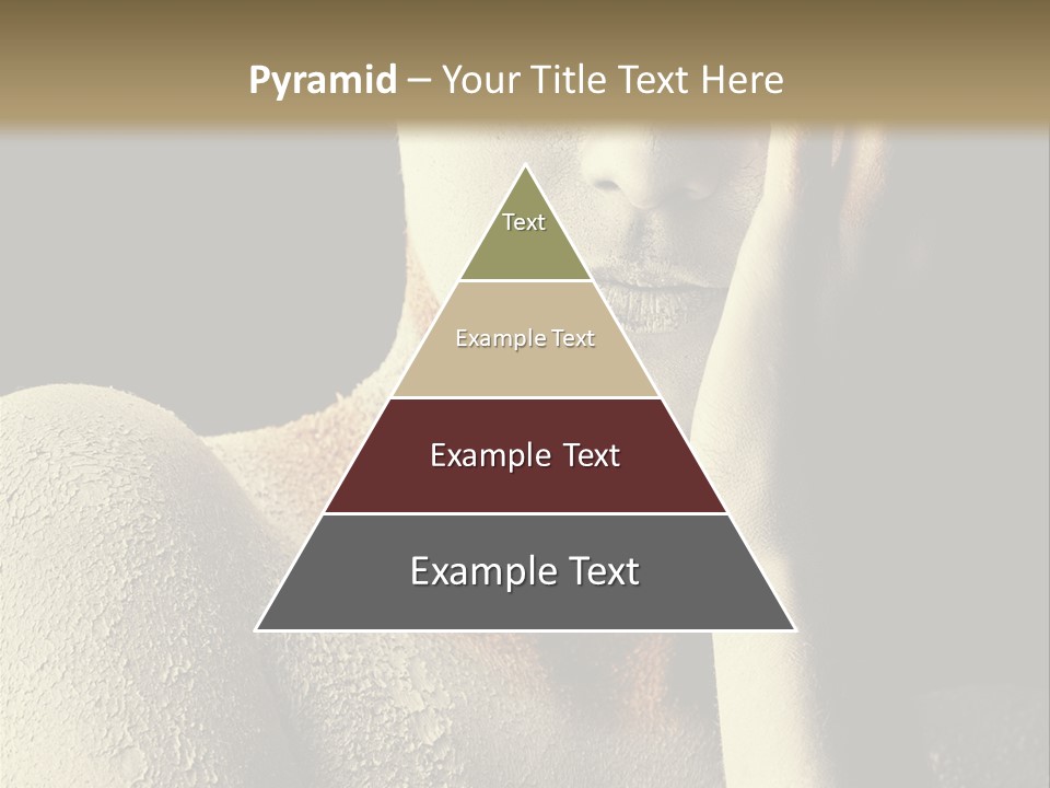 Hairstyle Girl Body PowerPoint Template