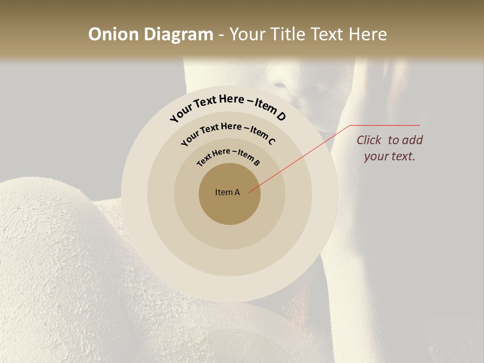 Hairstyle Girl Body PowerPoint Template