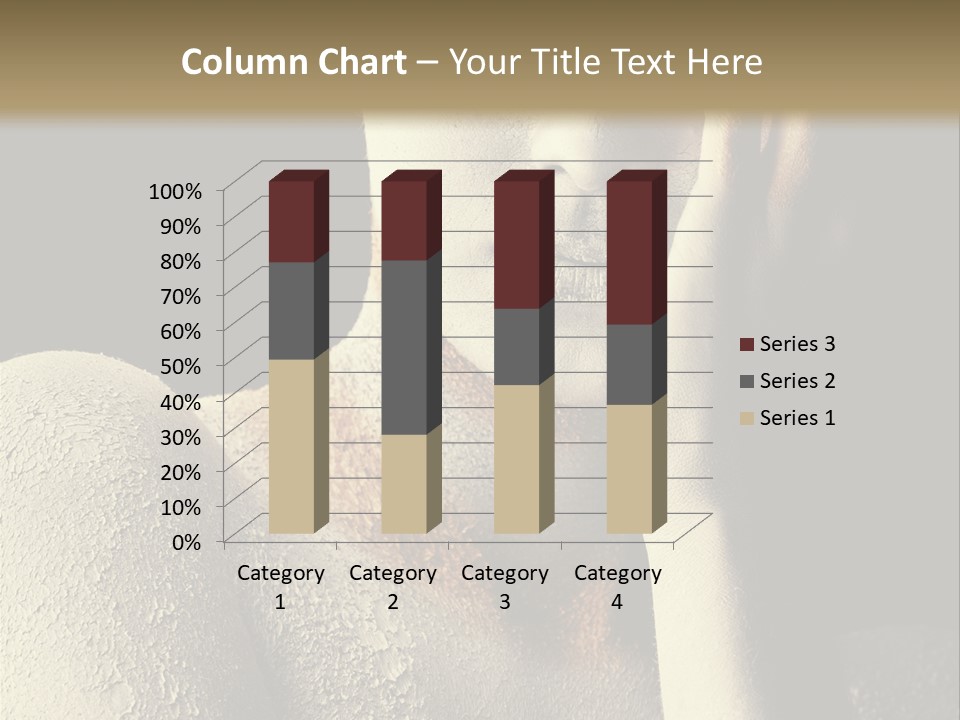 Hairstyle Girl Body PowerPoint Template