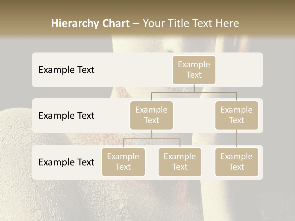 Hairstyle Girl Body PowerPoint Template