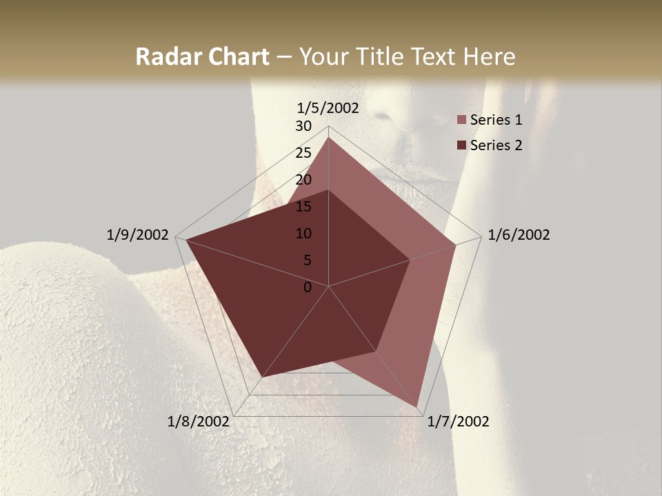 Hairstyle Girl Body PowerPoint Template