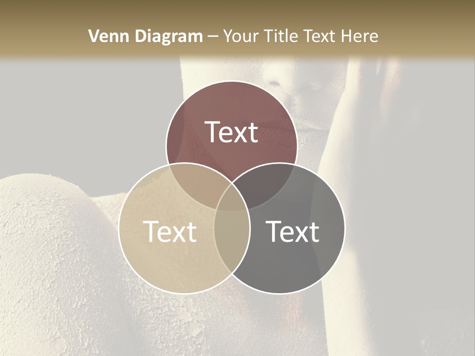 Hairstyle Girl Body PowerPoint Template