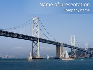 Pacific Ocean Oakland Bay PowerPoint Template