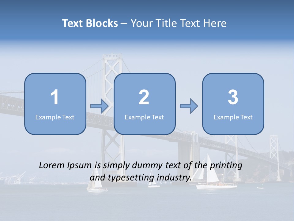 Pacific Ocean Oakland Bay PowerPoint Template