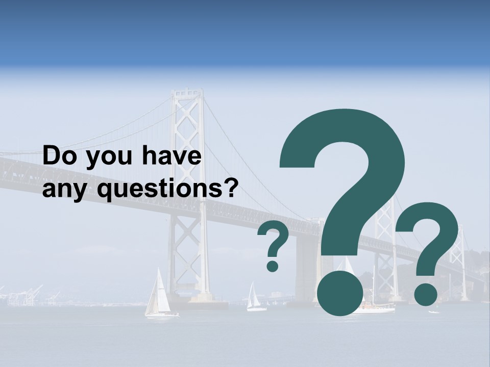 Pacific Ocean Oakland Bay PowerPoint Template