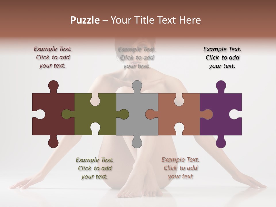 Beautiful Lovely Young PowerPoint Template