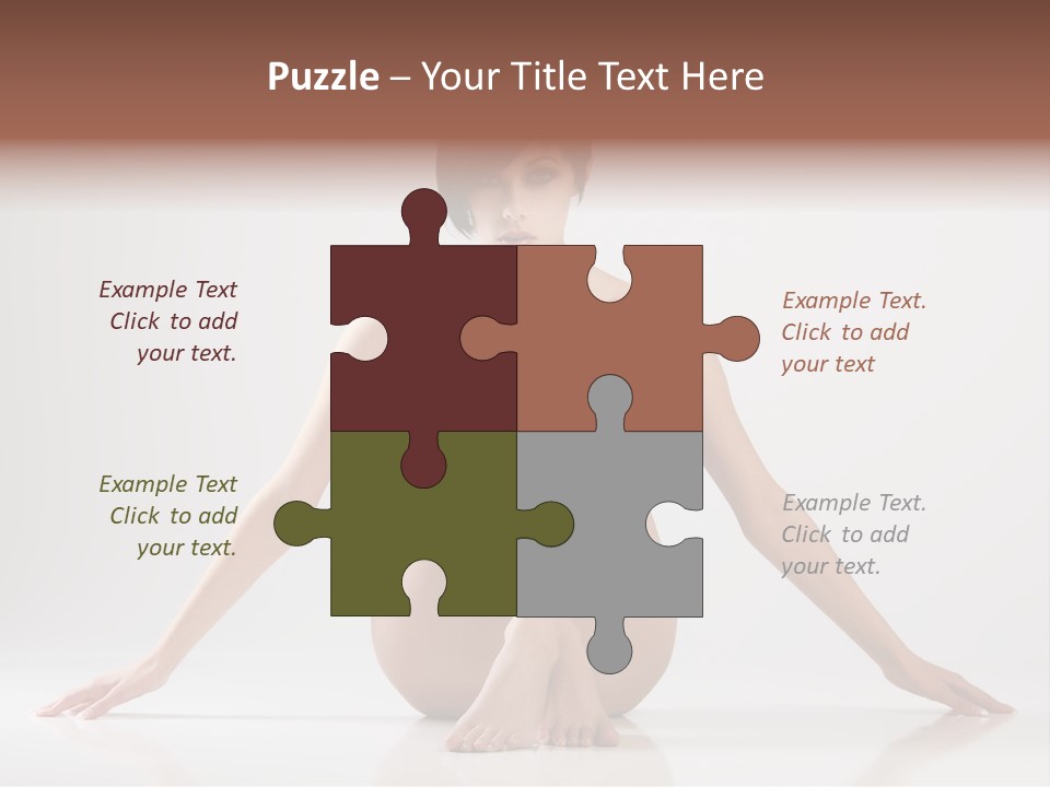 Beautiful Lovely Young PowerPoint Template