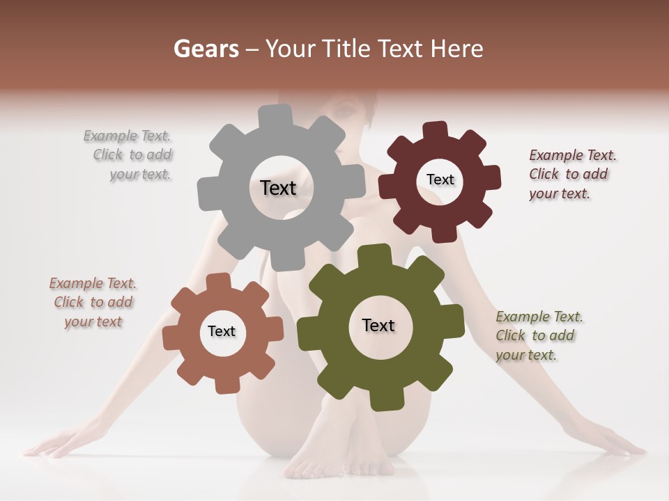 Beautiful Lovely Young PowerPoint Template