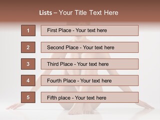 Beautiful Lovely Young PowerPoint Template