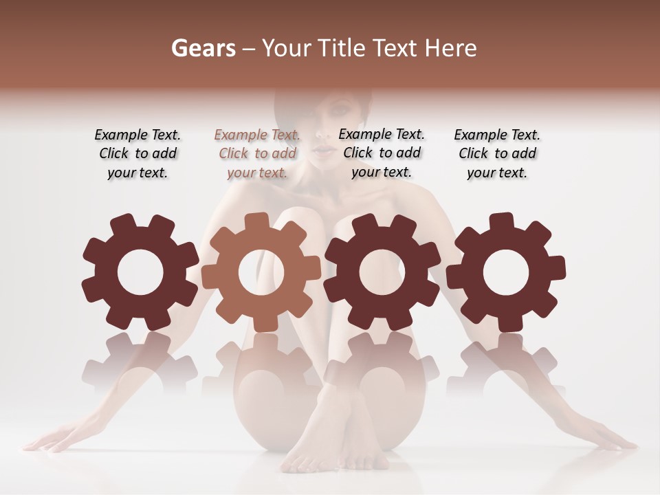 Beautiful Lovely Young PowerPoint Template