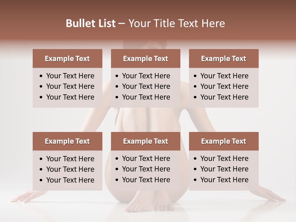Beautiful Lovely Young PowerPoint Template