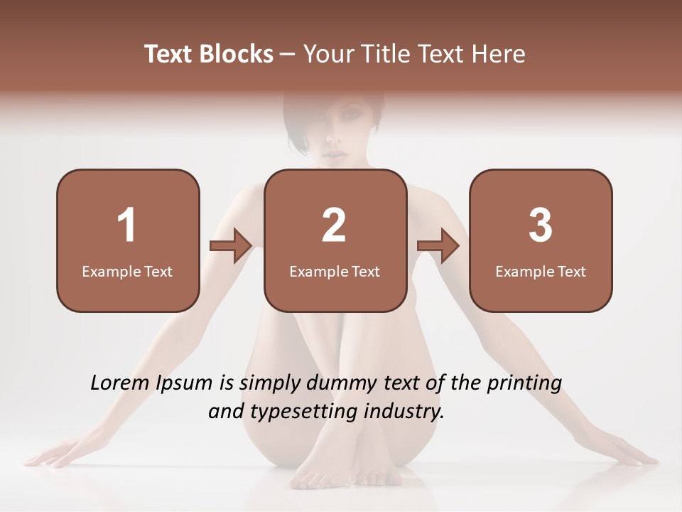 Beautiful Lovely Young PowerPoint Template