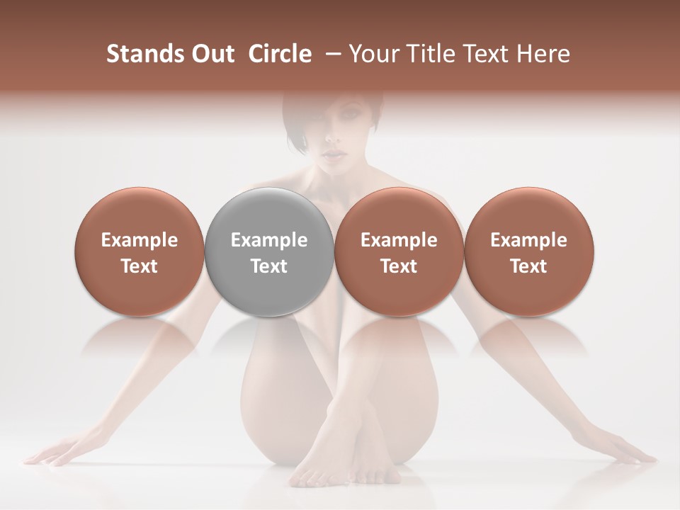 Beautiful Lovely Young PowerPoint Template