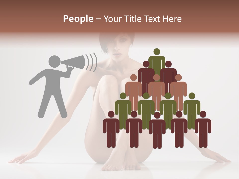 Beautiful Lovely Young PowerPoint Template