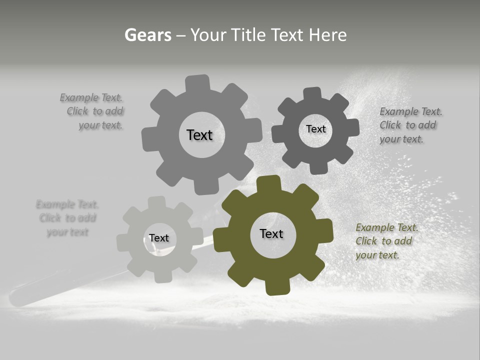 Skin Brush Glamour PowerPoint Template