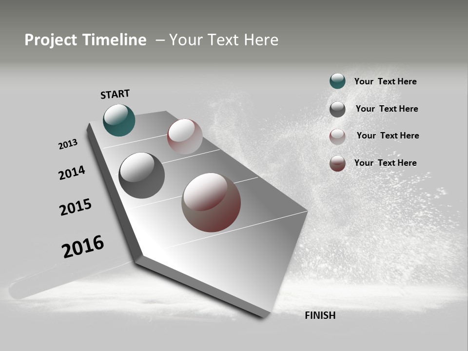 Skin Brush Glamour PowerPoint Template