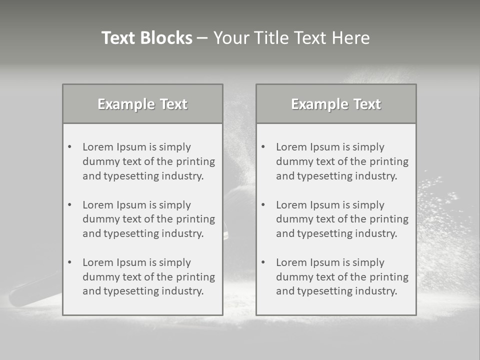 Skin Brush Glamour PowerPoint Template