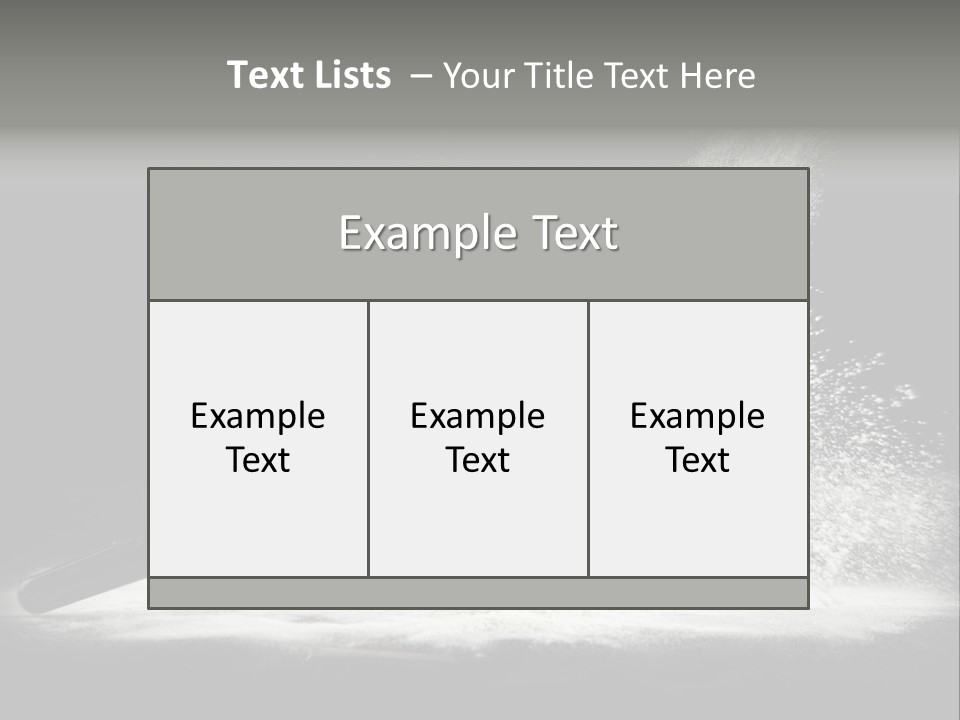 Skin Brush Glamour PowerPoint Template