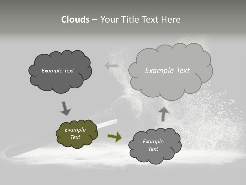 Skin Brush Glamour PowerPoint Template