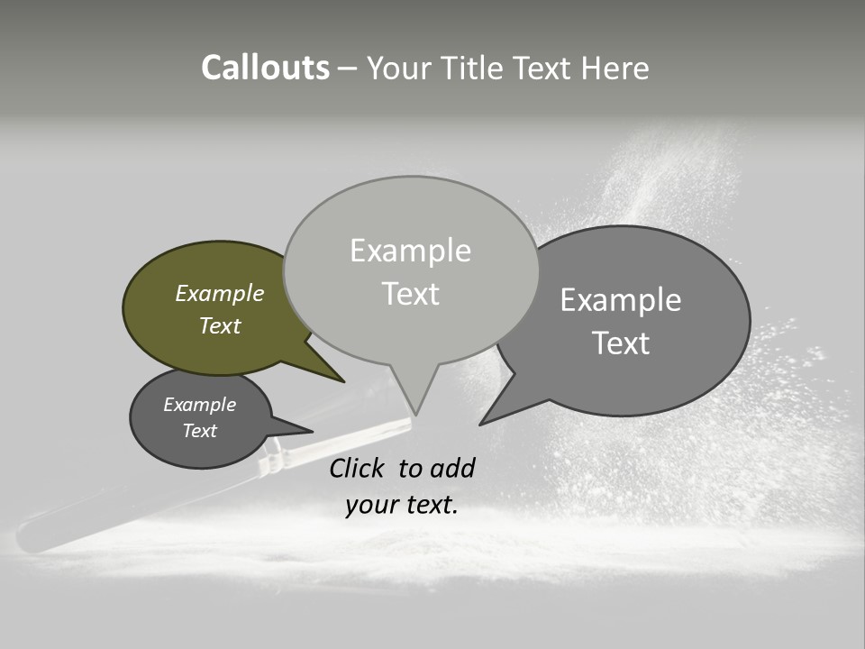 Skin Brush Glamour PowerPoint Template