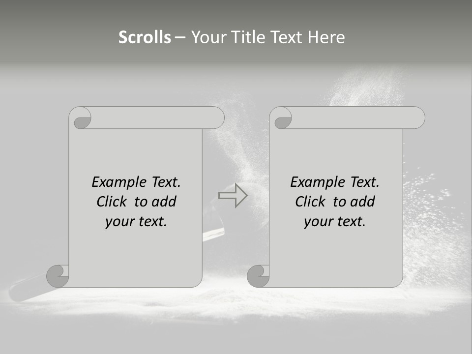 Skin Brush Glamour PowerPoint Template