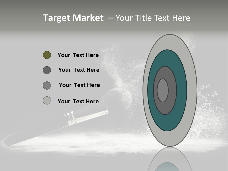 Skin Brush Glamour PowerPoint Template