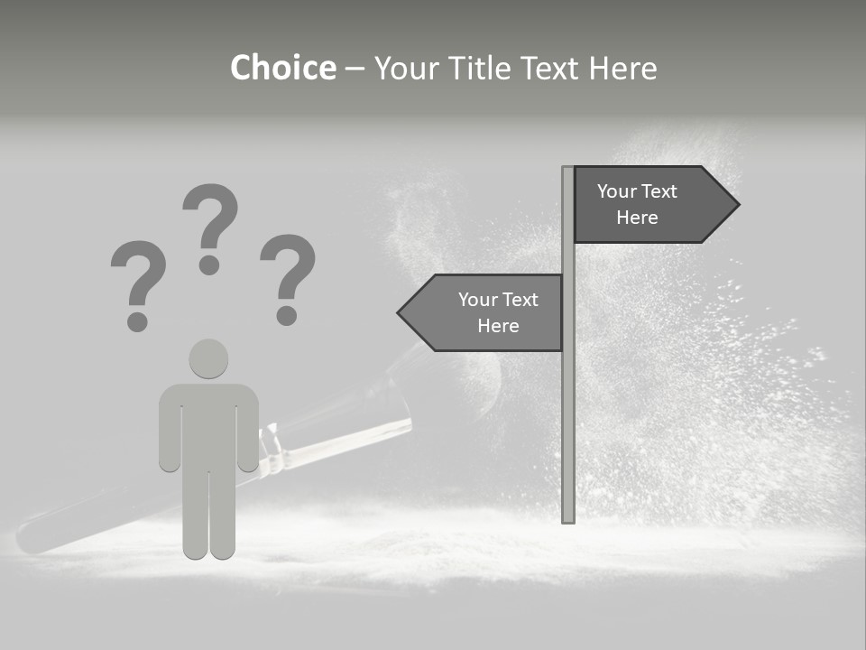 Skin Brush Glamour PowerPoint Template