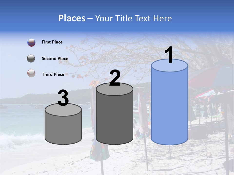 Wave Sea Exotic PowerPoint Template