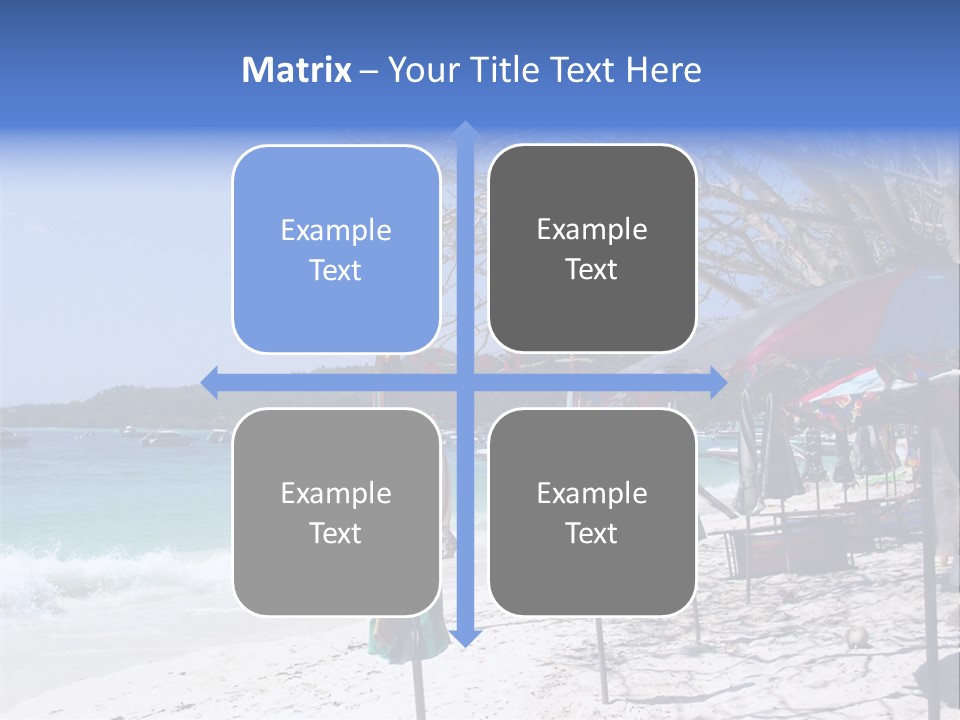 Wave Sea Exotic PowerPoint Template