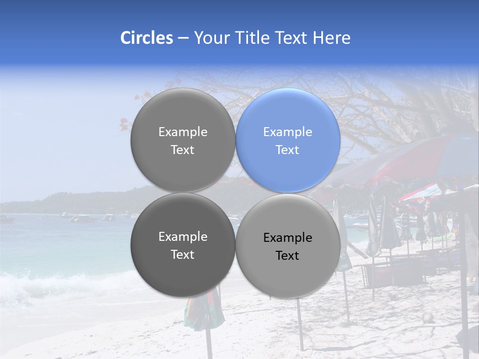 Wave Sea Exotic PowerPoint Template