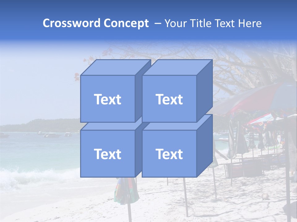 Wave Sea Exotic PowerPoint Template