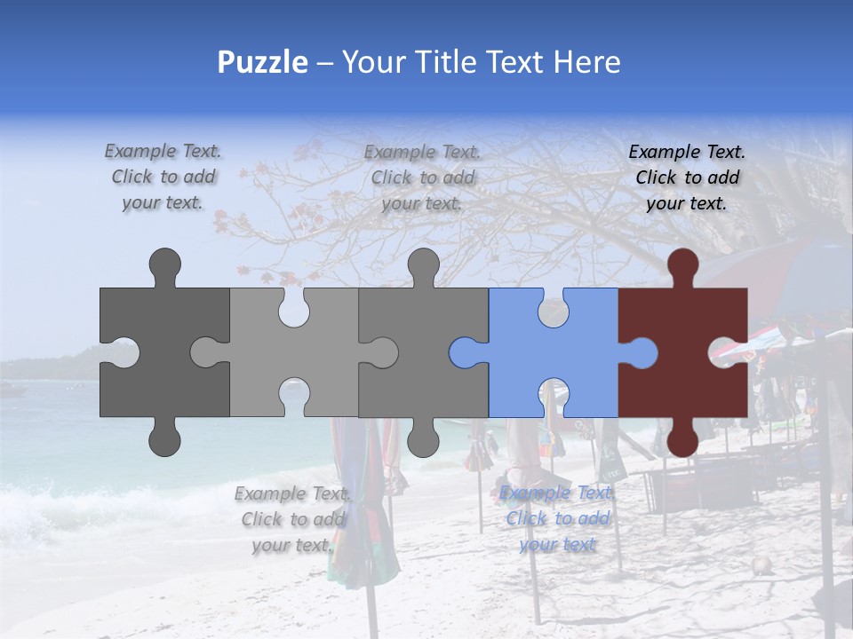 Wave Sea Exotic PowerPoint Template