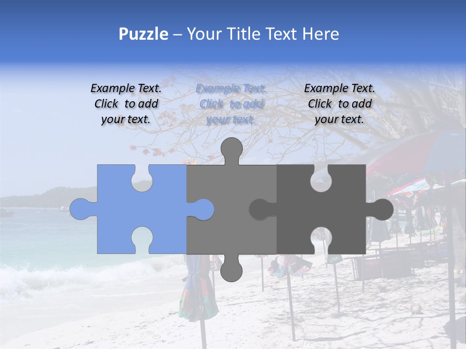 Wave Sea Exotic PowerPoint Template