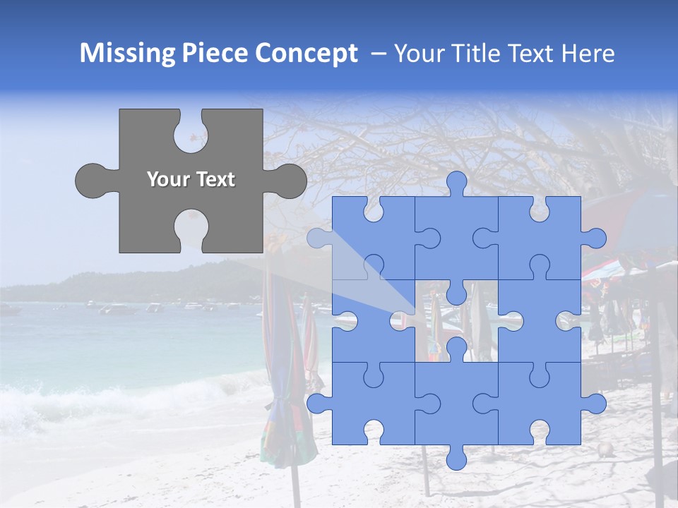 Wave Sea Exotic PowerPoint Template