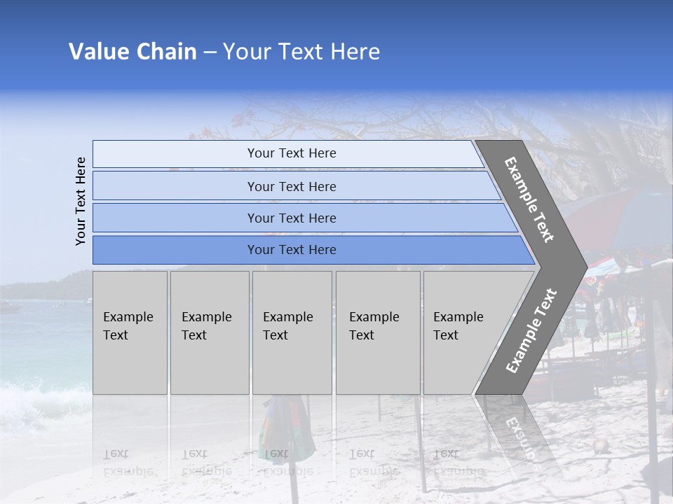 Wave Sea Exotic PowerPoint Template
