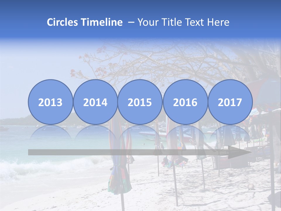 Wave Sea Exotic PowerPoint Template