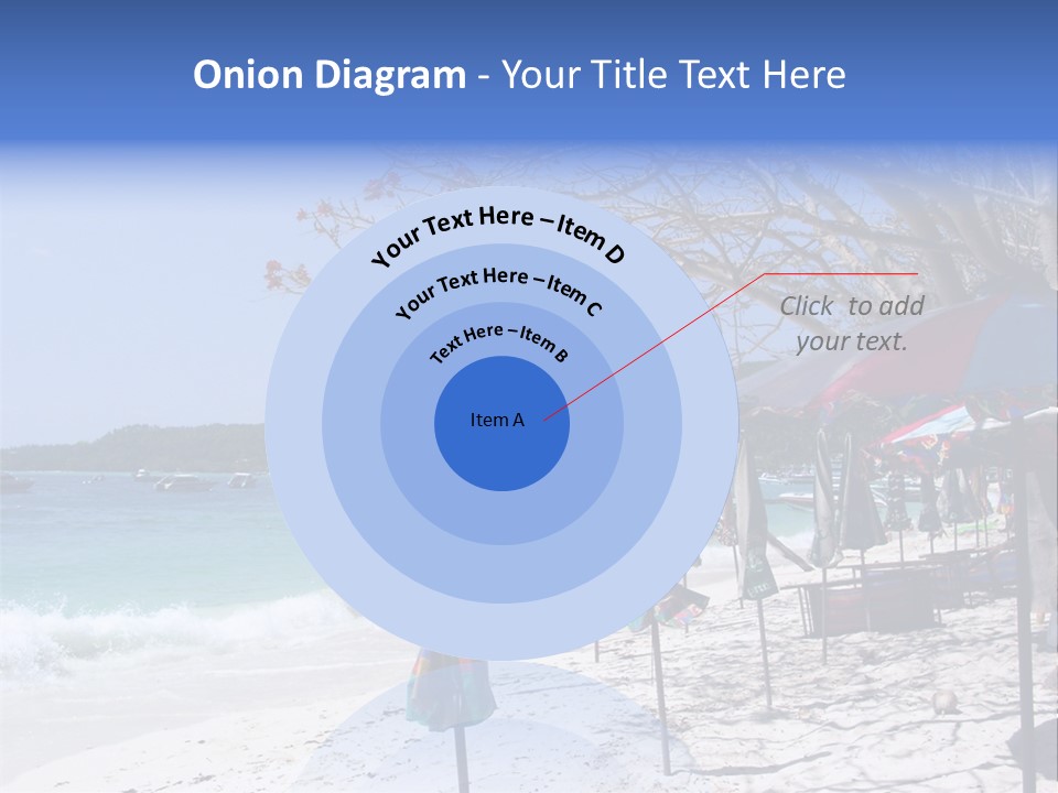 Wave Sea Exotic PowerPoint Template