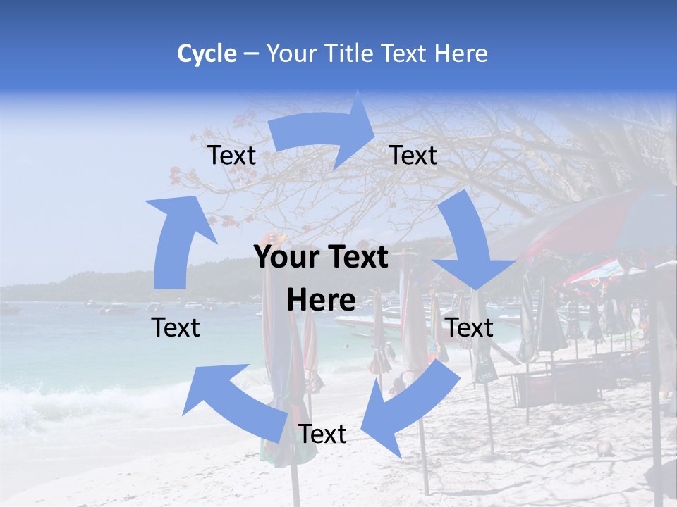 Wave Sea Exotic PowerPoint Template