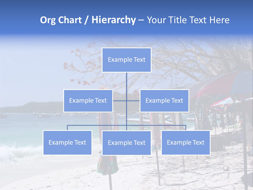 Wave Sea Exotic PowerPoint Template