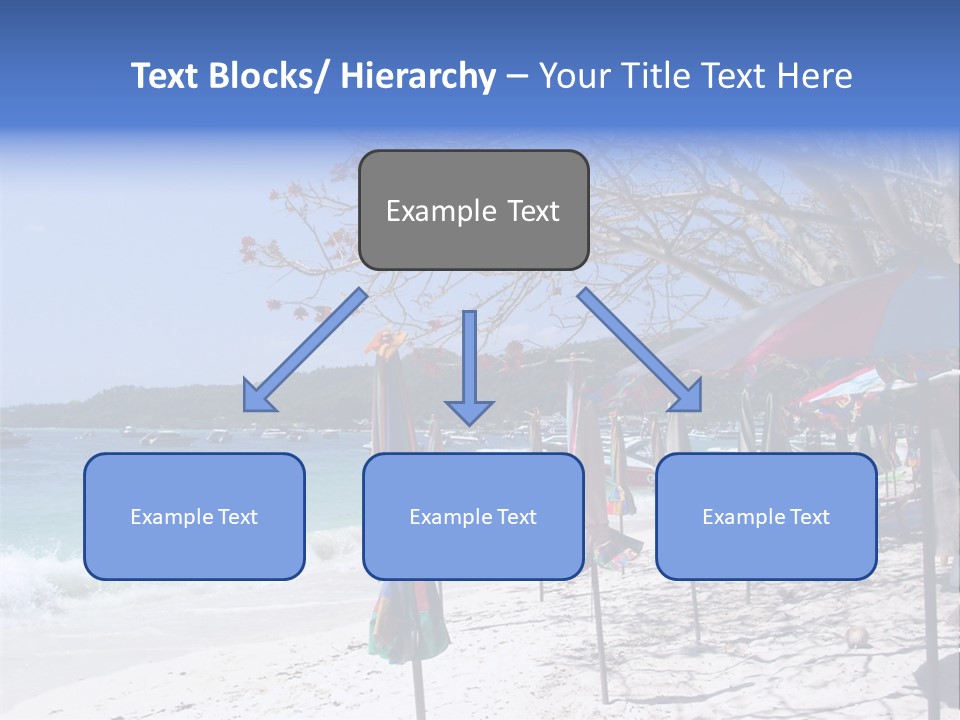 Wave Sea Exotic PowerPoint Template