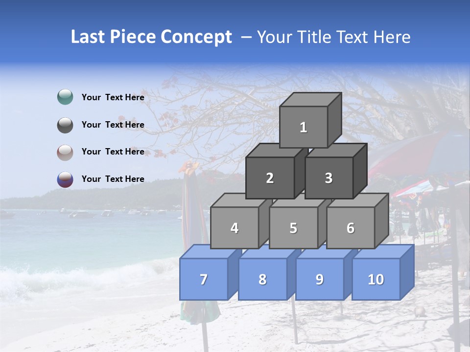 Wave Sea Exotic PowerPoint Template