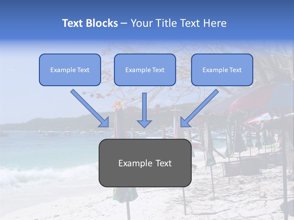 Wave Sea Exotic PowerPoint Template