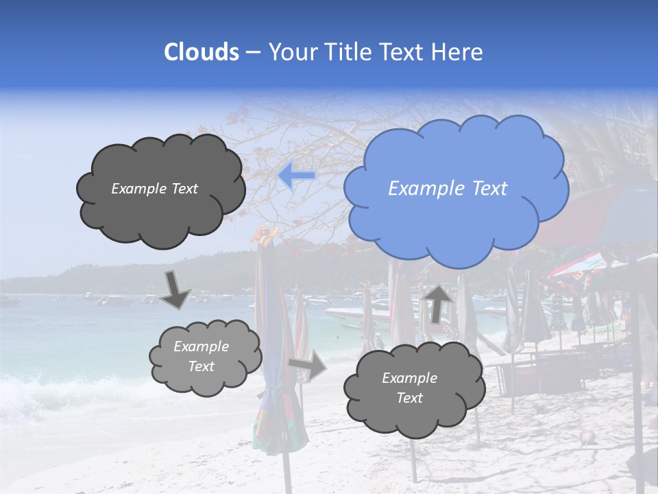 Wave Sea Exotic PowerPoint Template