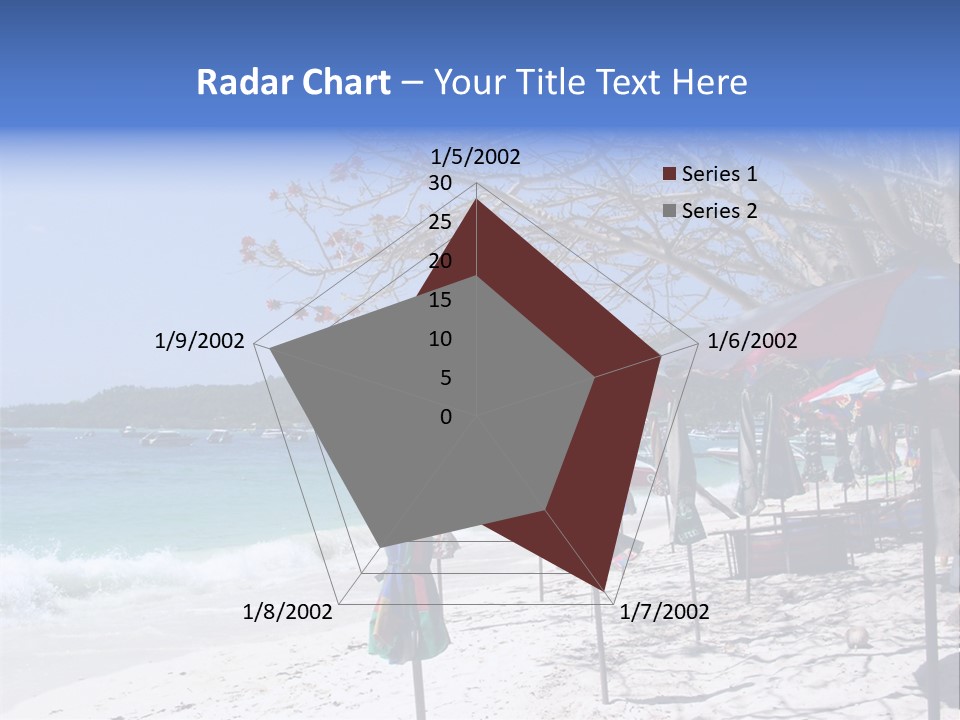 Wave Sea Exotic PowerPoint Template