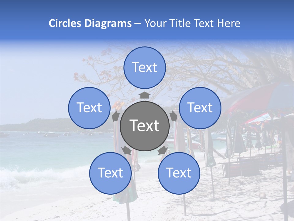 Wave Sea Exotic PowerPoint Template