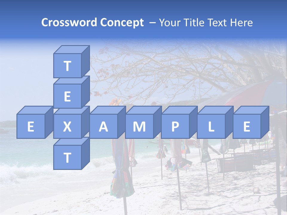 Wave Sea Exotic PowerPoint Template