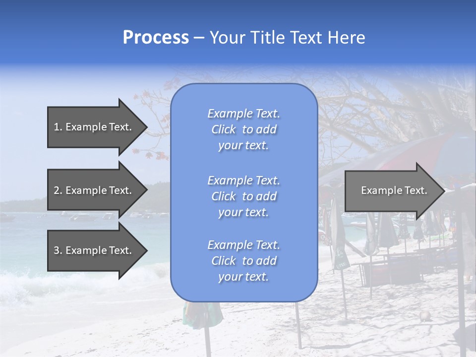 Wave Sea Exotic PowerPoint Template